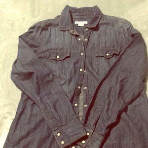 Blusa de mezclilla Liz Claiborne